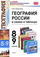 География России 8-9 класс в схемах и таблицах Курашева скачать бесплатно