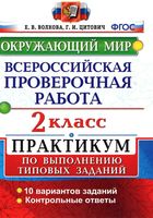 Всероссийская проверочная работа Окружающий мир 2 класс Волкова Цитович читать онлайн бесплатно