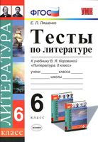 Тесты по литературе 6 класс Ляшенко Коровина с ответами читать онлайн бесплатно