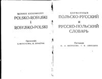 Карманный польско-русский и русско-польский словарь Митронова Синицина читать