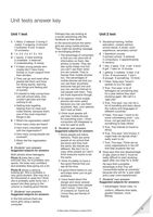 Подготовка к ОГЭ по английскому языку - Говорение Пикеринг - Unit tests answer key читать