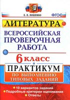 ВПР Литература 6 класс Практикум по выполнению типовых заданий 10 вариантов Ляшенко читать